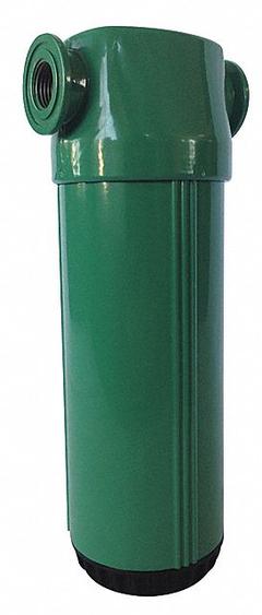 SPEEDAIRE Pre-Filter: 5 micron, 1 in NPT, 117 cfm, 235 psi Max Op Pressure, 176°F Max Op Temp (MPN 35GN46). Key specifications — attr241482: Yes; attr110918: Yes; attr110926: Aluminum; attr110904: SPEEDAIRE.