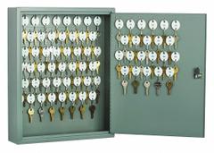Key Cabinet: 70 Key Capacity, Steel, Gray, 17 1/4 in Ht, 14 in Wd, 3 1/4 in Dp, Wall Mount (MPN 7125-00-132-8973). Key specifications — Brand: ABILITY ONE; Finish: Enamel; Includes Key Tags: Includes Key Tags; Includes Mounting Hardware: Mounting Hardware Included; Color: Gray; Mounting Location: Wall; Material: Steel.