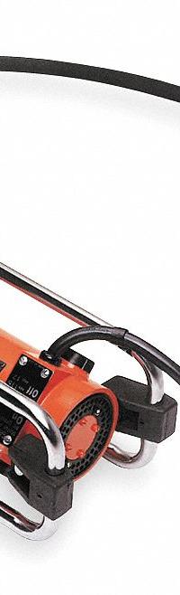 VIBCO Electric Vibrator: 1 1/2 hp, 5 ft Shaft Lg, 1 1/2 in Head Dia, 14 in Radius of Vibration (MPN JVS5-1-1/2). Key specifications — attr125549: VIBCO; attr125578: 115V AC.