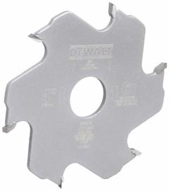 DEWALT Joiner Blade: 4 in Blade Dia, 5/8 in Arbor Size, Carbide (MPN DW6805). Key specifications — attr217470: DEWALT; attr217486: Carbide.
