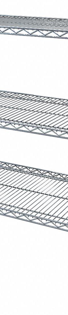 METRO Wire Shelving Unit: 60 in x 36 in x 39 7/8 in, Dry, Split Sleeve, 2 Shelves, (4) Swivel (MPN 65200-1P). Key specifications — attr15738: Silver; attr15739: (4) Posts; attr14157: Chrome; attr14150: Dry; attr14159: Round; attr5304: 2; attr14155: (4) Swivel; attr14158: Steel.