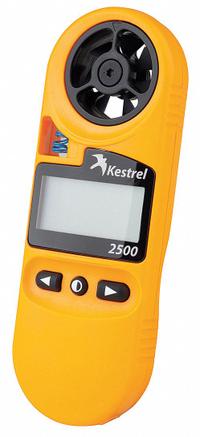 KESTREL Anemometer: Wind Chill, Rotating Vane, Temp/Wind Chill, Over 100 fpm, Mini Vane Vane, 0825. Key specifications — Calibration Certificate Type: NIST; Data Logging: Yes; Manufacturer Part Number: 0825; Brand: KESTREL; Temperature Accuracy: +/ 0.9°; Digital Display Screen Type: LCD; Display Type: Digital; Includes: Lanyard.