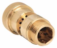 WATTS Dual Check Vacuum Breaker: LFN9-CD, 3/4 in Pipe Size, FGHT x MGHT, 5 gpm Flow Rate, Brass, GHT (MPN LFN9CD). Key specifications — Brand: WATTS; Connection Type: FGHT x MGHT.