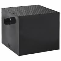SMITH LIGHT COMMERCIAL Grease Interceptor: 70 lb Capacity, 35 gpm Flow Rate, 3 in Overall Dia, Flush (MPN 800-Y03-35). Key specifications — Material: Steel; Includes: Flow Control; Brand: SMITH LIGHT COMMERCIAL.