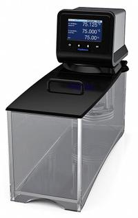 POLYSCIENCE Chiller: 14 L Capacity, 85°C Max Temp, Polycarbonate, +/-0.5°C, Touch-Screen, Heated (MPN AP14P100-L11B). Key specifications — Display Type: Touch-Screen; Heated or Refrigerated: Heated; Brand: POLYSCIENCE; Interior Material: Polycarbonate; Programmable: Yes; Temperature Accuracy Tolerance: +/-0.5°C; Voltage: 120/240V AC.