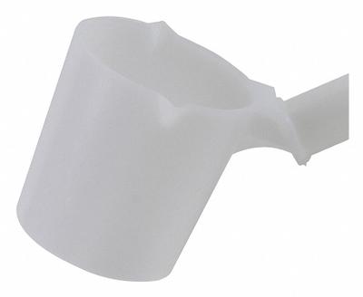 APPROVED VENDOR Graduated Dipper: HDPE, Non-Sterile, 500 mL, White - General Purpose Lab Dippers