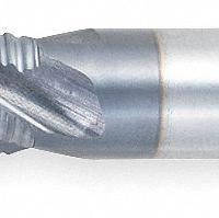 OSG Roughing End Mill: Cobalt, TiCN Coated, 4 Flute, Fine Pitch, 5/16" Mill Dia, 1-3/8" LOC (MPN 4559508)