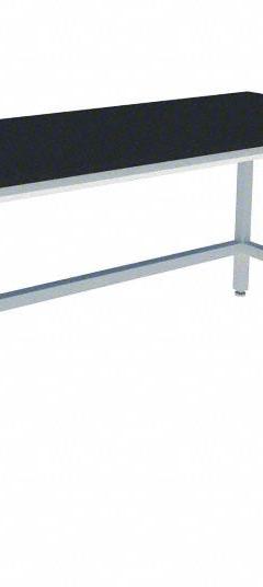 Heavy Duty Table: 24 in Overall Wd, 36 in Overall Ht, 8 ft Overall Lg, Phenolic, Petal White, Steel (MPN GRHD-9624-FP-2). Key specifications — Brand: INSTOCK; Countertop Material: Phenolic.
