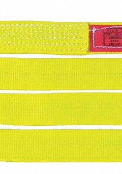 LIFT-ALL Web Sling: Type 5, Nylon, 1 Plies, 3 ft Sling Lg, 6 in Sling Wd (MPN EN1806NX3). Key specifications — Brand: LIFT-ALL; Sling Type: Type 5; Tag Type: Standard Tag.