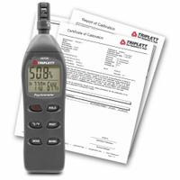 TRIPLETT HANDHELD HUMIDITY METER: Onboard, Included, Ambient Temp, 7 in x 2 in x 1 in, -4°F to 122°F (MPN RHT32-NIST). Key specifications — attr1107597: TRIPLETT; attr1134764: Included.