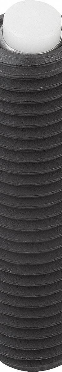 KIPP Fully-Threaded Gripper w/Flat Pad: Acetal Insert, M20, 30 mm Thread Lg, 10 mm Pad Top Dia (MPN K0291.720X030). Key specifications — Brand: KIPP.