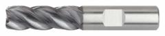WIDIA HANITA Corner Radius End Mill: Carbide, AlTiN Coated, 4 Flute, 5/16" Mill Dia, 1-1/4" LOC (MPN 4V1508003BT)