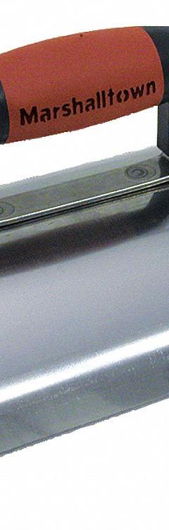 MARSHALLTOWN Wall Capping Tool: Blade Material Stainless Steel, 8 in Blade Wd, 8 in Blade Lg (MPN WCT8). Key specifications — attr1008691: DuraSoft; attr1005001: MARSHALLTOWN; attr1008688: Stainless Steel; attr1005002: Capping; attr1029470: Rubberized.