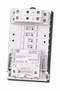 GE Lighting Magnetic Contactor: 4 Poles, 277V AC, 30 A, 2-Wire, Electrically Held (MPN CR463L40ANA). Key specifications — attr948947: GE.