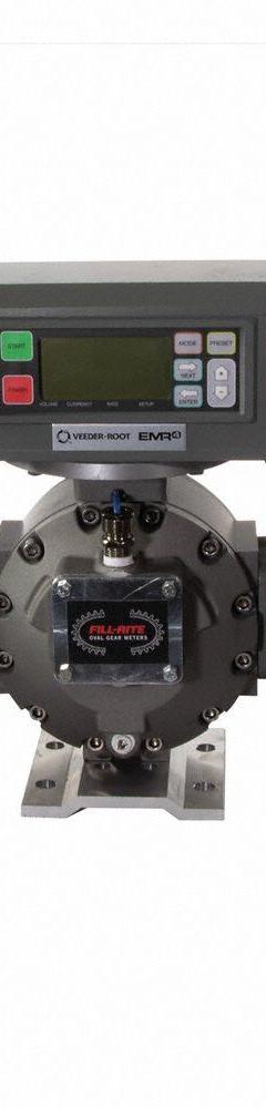 Positive Displacement Flowmeter,2 in Sz (MPN TS20AF63AA1XET424N). Key specifications — Display Type: LED; Unit Of Measure: Gallons; Brand: FILL-RITE; Manufacturer Part Number: TS20AF63AA1XET424N; Housing Material: Anodized Aluminum; Accuracy: +/-0.5%.
