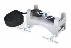 OHAUS Gas Cylinder Bench Clamp: 1 Cylinder, For 4 in to 14 in Dia, Strap with Cinch Buckle (MPN CLR-712). Key specifications — Brand: OHAUS; Manufacturer Part Number: CLR-712.