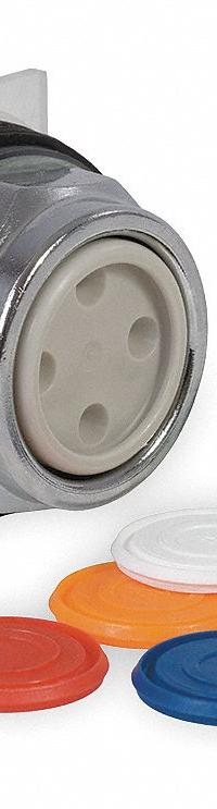 SCHNEIDER Flush Push Button Operator: Non-Illuminated, Flush Profile, Metallic, 30 mm, 1NO (MPN 9001KR1UH5). Key specifications — Brand: SCHNEIDER; Action: Momentary; Series: 9001K; Push Button Material Type: Metallic.