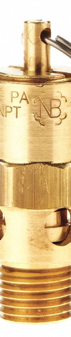 CONRADER Safety Valve: Hard Seat, 1/4 in (M)NPT Inlet (In.), 1/4 in (F)NPT Outlet (In.), Brass (MPN SRH250-1/4-CE-165). Key specifications — attr291993: Hard Seat; attr291998: Brass; attr292007: Stainless Steel; attr292009: Brass; attr294753: CONRADER.