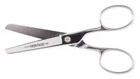 KLEIN TOOLS Safety Scissors: Right-Hand, 6 3/4 in Overall Lg, Straight, Steel, Rounded, Silver (MPN G46HC). Key specifications — attr308500: Steel; attr308502: Silver; attr308505: Right-Hand; attr308522: Textiles; attr324896: KLEIN TOOLS.