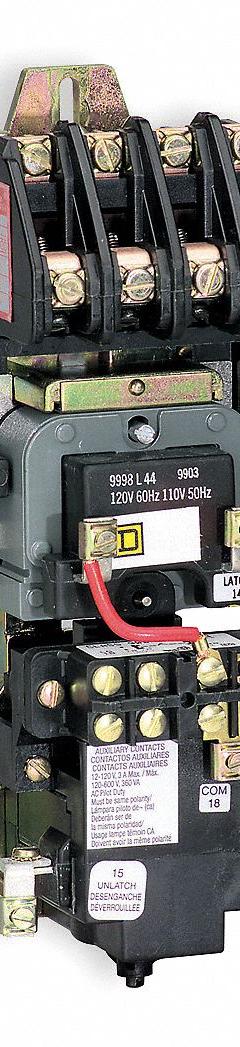 SQUARE D Lighting Magnetic Contactor: 12 Poles, 277V AC, 30 A (MPN 8903LXO1200V04). Key specifications — Brand: SQUARE D.