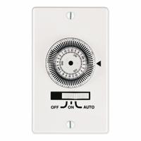 INTERMATIC Wall Switch Timer: 24 hr Max, 20 min Min, SPDT, 120V AC, No Wall Plate Included, White (MPN KM2STU-1G). Key specifications — attr211252: INTERMATIC; attr1070698: No Hold Included.