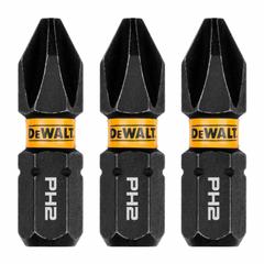 DEWALT Insert Bit: Insert Bit, PH2 Bit Industry Size, #2 Bit Size, Std, 1 in Overall Lg, Hex, 3 PK (MPN DWAF1PH2IR3). Key specifications — attr1119695: DEWALT; attr1119703: S2 Steel; attr1119710: Standard; attr1119708: Hex; attr1202404: #2.