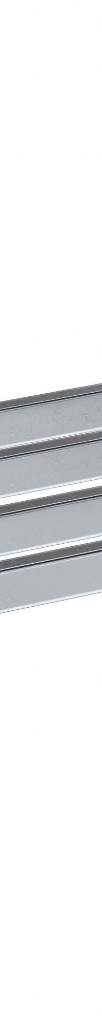 NEW AGE INDUSTRIAL Shelf: 36 in x 18 in, Ventilated Shelf, 1,100 lb Shelf Capacity, 13 ga, Silver (MPN C1836HD). Key specifications — Color: Silver; Brand: NEW AGE INDUSTRIAL.