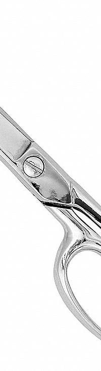 CLAUSS Shears: Right-Hand, 8 in Overall Lg, Straight, Steel, Pointed, Silver (MPN 10420C). Key specifications — attr308500: Steel; attr308502: Silver; attr308505: Right-Hand; attr308522: Vinyl; attr324896: CLAUSS.