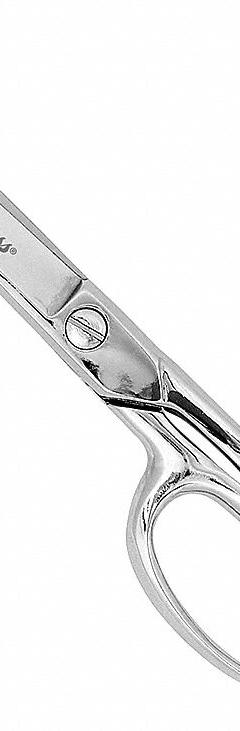 CLAUSS Shears: Right-Hand, 8 in Overall Lg, Straight, Steel, Pointed, Silver (MPN 10420C). Key specifications — attr308500: Steel; attr308502: Silver; attr308505: Right-Hand; attr308522: Vinyl; attr324896: CLAUSS.