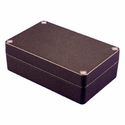 HAMMOND Enclosure: Die-Cast Aluminum, 4 in x 3 in x 2 in, NEMA 1/12/13/4/4X, Solid Cover - Aluminum Enclosures