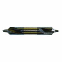 KEO Center Drill: Plain Type, #2, 90°, 1 7/8 in Overall Lg, AlTiN Coated High Speed Steel (MPN 906-001-951). Key specifications — Brand: KEO; End Type: Double End.