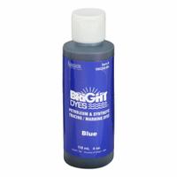 KINGSCOTE Dye Tracer Liquid: Blue, Solvent Dye, 100-200 gallons per ounce of dye, Immediate, 5 ppm (MPN 506250-B4). Key specifications — Brand: KINGSCOTE; Dissolution Time: Immediate; Color: Blue; Dye Type: Water Tracing Dye; Coverage: 100 to 200 gallons per ounce of dye; Detectability: 5 ppm.