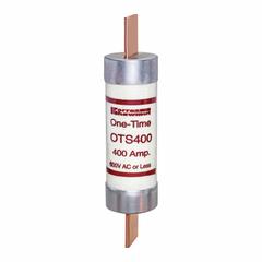 MERSEN Fuse: Class K5, OTS Series, Fast-Acting, 400 A, 600 V AC, 300 V DC, Non-Indicating (MPN OTS400). Key specifications — Series: OTS; Brand: MERSEN; Manufacturer Part Number: OTS400.