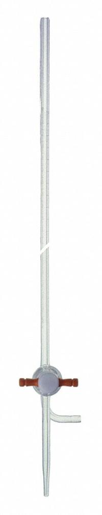 KIMBLE Straight Bore Buret: 10 mL, A, 781 mm, ±0.02 mL, 0.02 mL Inc, Borosilicate Glass (MPN 17115F-10). Key specifications — Closure Included: No; Tolerance: ±0.02 mL; Brand: KIMBLE; Body Material: Borosilicate Glass.
