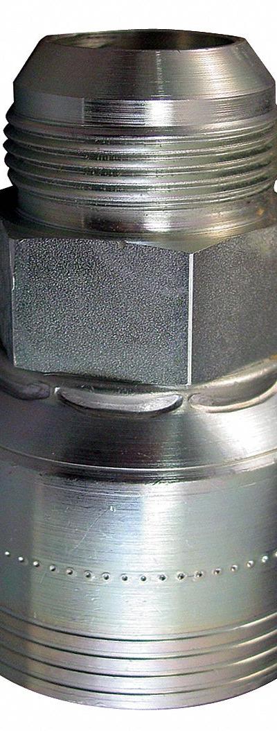AEROQUIP Hydraulic Crimp Fitting: Steel x Steel - Aeroquip Crimp Hydraulic Hose Fittings with JIC Connection