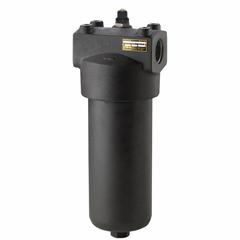 PARKER Hydraulic High Pressure Filter: 110 gpm Nominal Flow, 7,000 psi Max. Pressure, Microglass (MPN WPF405QEVM2KS201). Key specifications — attr95822: 5; attr95823: Microglass; attr95824: SAE #20; attr98906: PARKER.