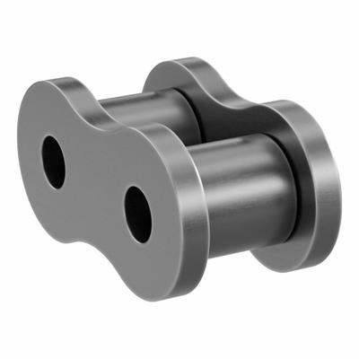 TSUBAKI Roller Link: 60H, Single Strand, 3/4 in Pitch, 1 1/4 in Chain Overall Wd - Roller Links for ANSI Standard Chains