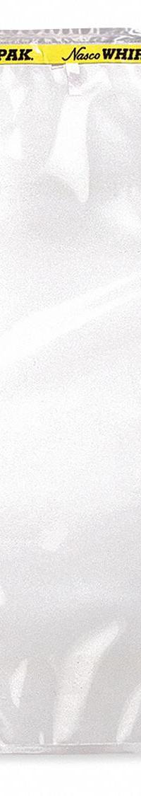 WHIRL-PAK Sampling Bag: Std, Sterile, 36 fl oz Capacity - oz, 1.07 L Capacity - mL, 15 in Overall Lg (MPN B00994). Key specifications — Brand: WHIRL-PAK; Color: Clear; Product Type: Sampling Bag; Standards: HACCP; Style: Standard.