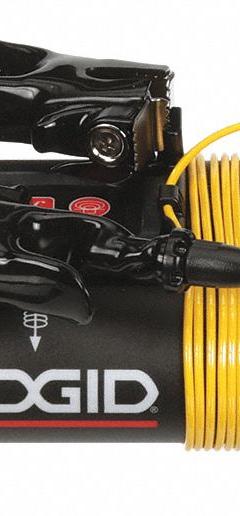 RIDGID Utility Line Signal Transmitter: 1 kHz/33 kHz/8 kHz (MPN 21898). Key specifications — CAT Safety Rating: Not Rated; Brand: RIDGID; Operating Frequency: 1 kHz.
