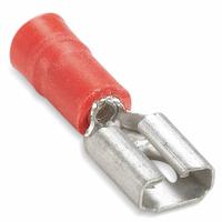 STA-KON Wire Disconnect: Female Socket, Yellow, Vinyl, Partial Coverage, 22 AWG – 18 AWG Wire Size (MPN 18RA-250F). Key specifications — attr1307035: STA-KON; attr1307036: 18RA-250F.