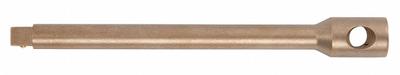 AMPCO Socket Extension: 1/2 in Input Drive Size, 1/2 in Output Drive Size, 5 in Overall Lg - Non-Sparking Hand Socket Extensions