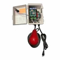 SUMP ALARM High Water Alarm: High Level, 120V AC, Auto, 95 dB, 2 Alarm Inputs, Email/Mobile App/Text (MPN SA-SEPTI-ENC-ASSY-IP20-16SB). Key specifications — Brand: SUMP ALARM; Nameplate Voltage: 120V AC; Manufacturer Part Number: SA-SEPTI-ENC-ASSY-IP20-16SB; Switch Type Included: Vertical Float; Battery Backup: Yes.