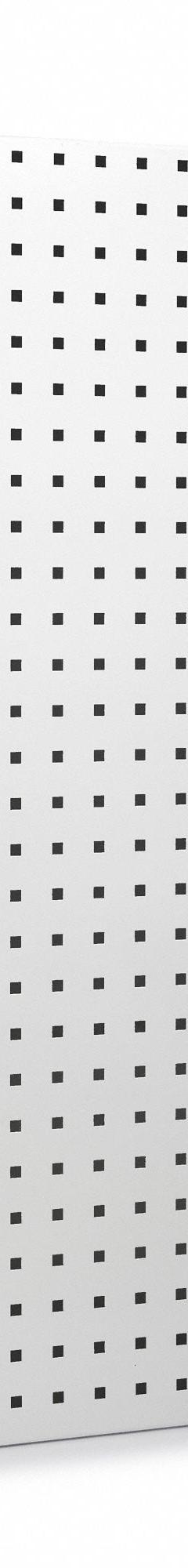 TRITON PRODUCTS Pegboard: Square, 3/8 in Peg Hole Size, 42 in x 24 in x 9/16 in, Steel, White (MPN LB2-W). Key specifications — Material: Steel; Finish: Epoxy-Coated; Peg Hole Shape: Square; Color: White; Brand: TRITON PRODUCTS.