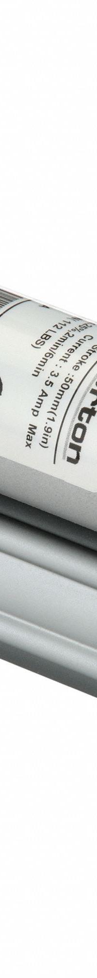 DUFF-NORTON Linear Actuator: LT, 112 lbf Rated Load, 2 in Stroke, 24V DC, IP66 (MPN LT100-2-50P). Key specifications — Nut Material: Plastic; Position Feedback Option: Potentiometer.
