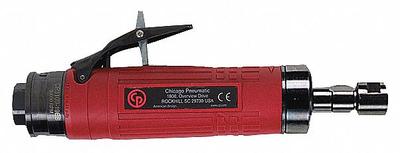 CHICAGO PNEUMATIC Die Grinder: Straight Tool, 1.2 hp Horsepower, 18,000 RPM Max. Speed - Air-Powered Straight Die Grinders