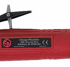 CHICAGO PNEUMATIC Die Grinder: Straight Tool, 1.2 hp Horsepower, 18,000 RPM Max. Speed, Light Duty (MPN CP3119-18). Key specifications — attr1320532: Straight; attr1320525: Tool Only; attr1320526: CHICAGO PNEUMATIC.