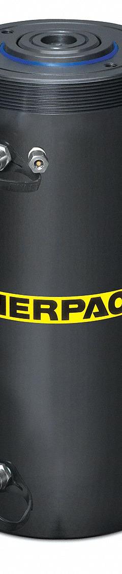 ENERPAC Hydraulic Ram: Double Acting, 100 ton Nominal Capacity, 7 in Nominal Stroke Lg, Steel (MPN HCR1006). Key specifications — attr98927: ENERPAC.