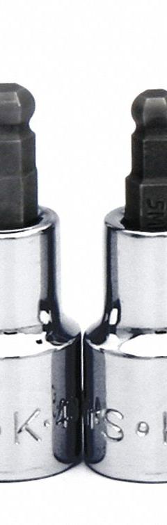 SK PROFESSIONAL TOOLS Socket Bit Set: 1 - 25 Pieces, 3/8 in Drive Size, 6 Pieces, 8 in Overall Lg (MPN 19766). Key specifications — attr1216280: Replaceable Insert; attr1216283: SK PROFESSIONAL TOOLS; attr1225718: 5/32 in to 3/8 in; attr1227491: 3/8 in.