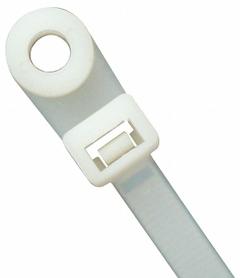 GRAINGER Cable Tie: 15 in Nominal Lg, 4 in Nominal Max. Bundle Dia., 0.3 in Wd, Natural, 100 PK (MPN 36J192). Key specifications — Screw Mount Hole Size: #10; Color: Natural; Brand: GRAINGER.