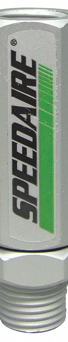 SPEEDAIRE Compressed Air Filter: 1/4 in NPT Inlet, 1/4 in NPT Outlet, 40 micron, 40 cfm (MPN 1A483). Key specifications — attr158742: SPEEDAIRE.